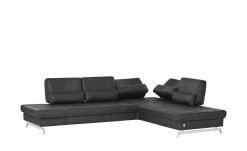 JOOP! Ecksofa Leder Loft 8108 | Rabe (Schwarz) rechts -Sofas Verkaufsladen 26404944 16 202011122249