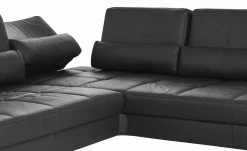 JOOP! Ecksofa Leder Loft 8108 | Rabe (Schwarz) rechts -Sofas Verkaufsladen 26404944 9 202011122249