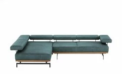 JOOP! Ecksofa Leder 24/7 8106 | Türkis links