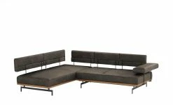 JOOP! Ecksofa Leder 24/7 8106 | Dunkelbraun links -Sofas Verkaufsladen 26404956 2 202101152237