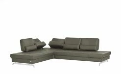 JOOP! Ecksofa Leder Loft 8108 | Stone (Grau) links -Sofas Verkaufsladen 26404975 14 202011122249