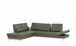 JOOP! Ecksofa Leder Loft 8108 | Stone (Grau) links -Sofas Verkaufsladen 26404975 18 202011122249