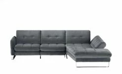 JOOP! Ecksofa mit Relaxfunktion Move 8152 | Graphit (Dukelgrau) rechts
