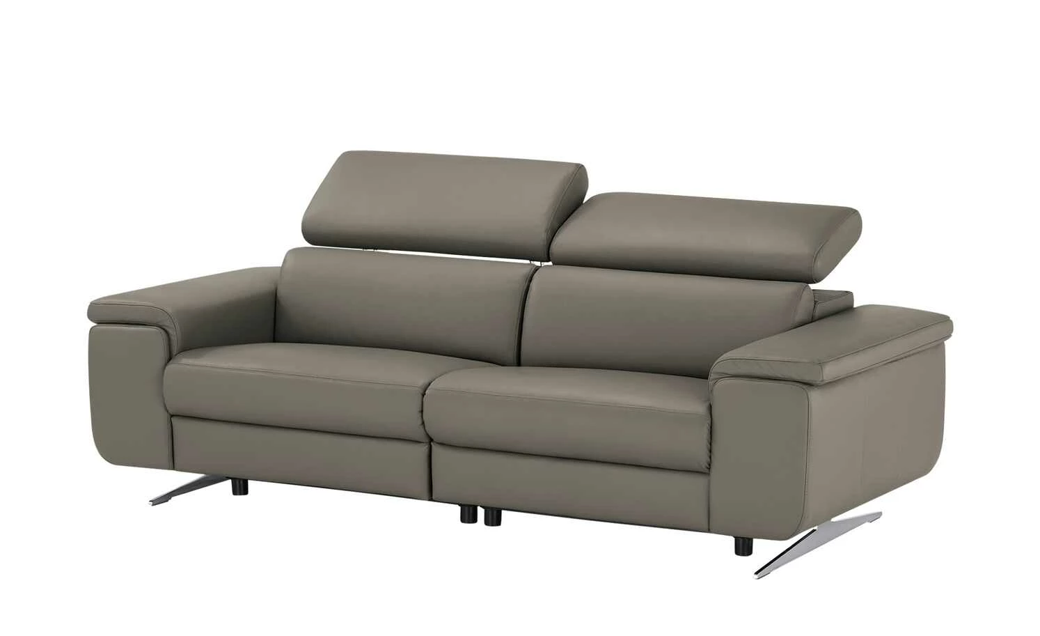 Gray & Jones Ledersofa Black Coast Two | Grau (Grau-Braun) 7 Gray & Jones Ledersofa Black Coast Two | Grau (Grau-Braun) – Bild 5