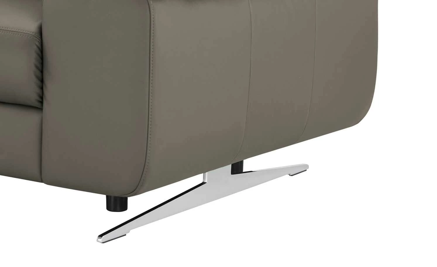 Gray & Jones Ledersofa Black Coast Two | Grau (Grau-Braun) 9 Gray & Jones Ledersofa Black Coast Two | Grau (Grau-Braun) – Bild 7