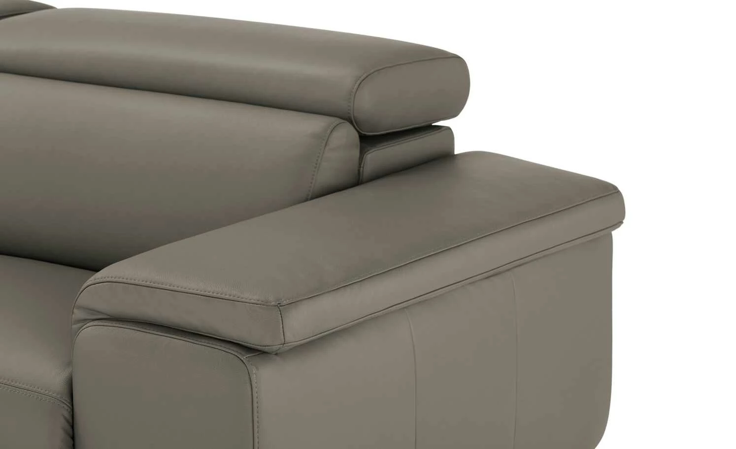 Gray & Jones Ledersofa Black Coast Two | Grey (Grau-Braun) Erweiterte Funktion 14 Gray & Jones Ledersofa Black Coast Two | Grey (Grau-Braun) Erweiterte Funktion – Bild 12