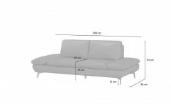 Wohnwert Ledersofa Amarena | Rot 2 -Sofas Verkaufsladen 26405182 5 202107011259