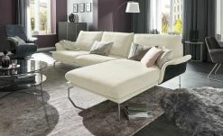 Nils Olsen Ecksofa Alva | Weiß (Creme) rechts