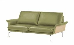 Nils Olsen Ledersofa Alva | Olive (Dunkelgrün) 2,5 -Sofas Verkaufsladen 26405666 2 202008130850