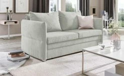 Schlafsofa Lennox | Hellgrau