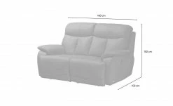 Wohnwert Ledersofa Ambra | Braun Erweiterte Funktion 2 -Sofas Verkaufsladen 26405848 1 202106302232