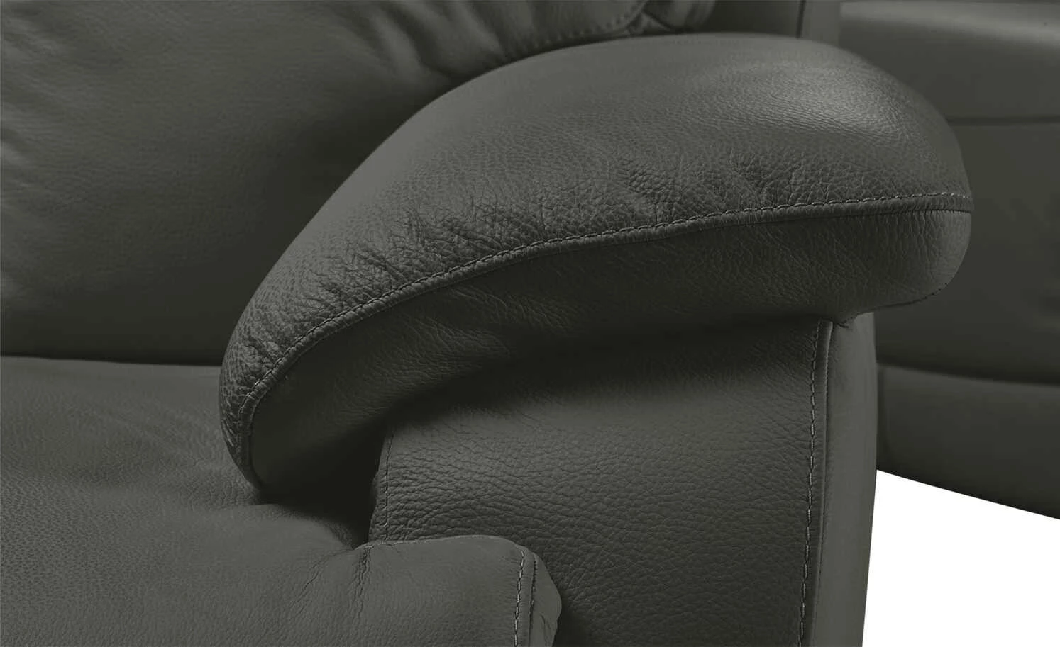 Wohnwert Ledersofa Ambra | Anthrazit Erweiterte Funktion 2 4 Wohnwert Ledersofa Ambra | Anthrazit Erweiterte Funktion 2 – Bild 2