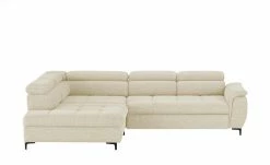 switch Ecksofa Denvo | Ivory (Creme) links Grundfunktion -Sofas Verkaufsladen 26407115 12 202009012246
