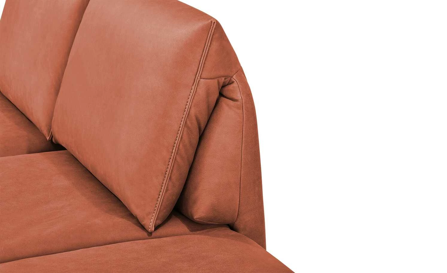 KOINOR Liegensofa Phoenix | Paprika (Orange) rechts, rechts ohne schwenkbarer Sitzfläche 7 KOINOR Liegensofa Phoenix | Paprika (Orange) rechts, rechts ohne schwenkbarer Sitzfläche – Bild 5