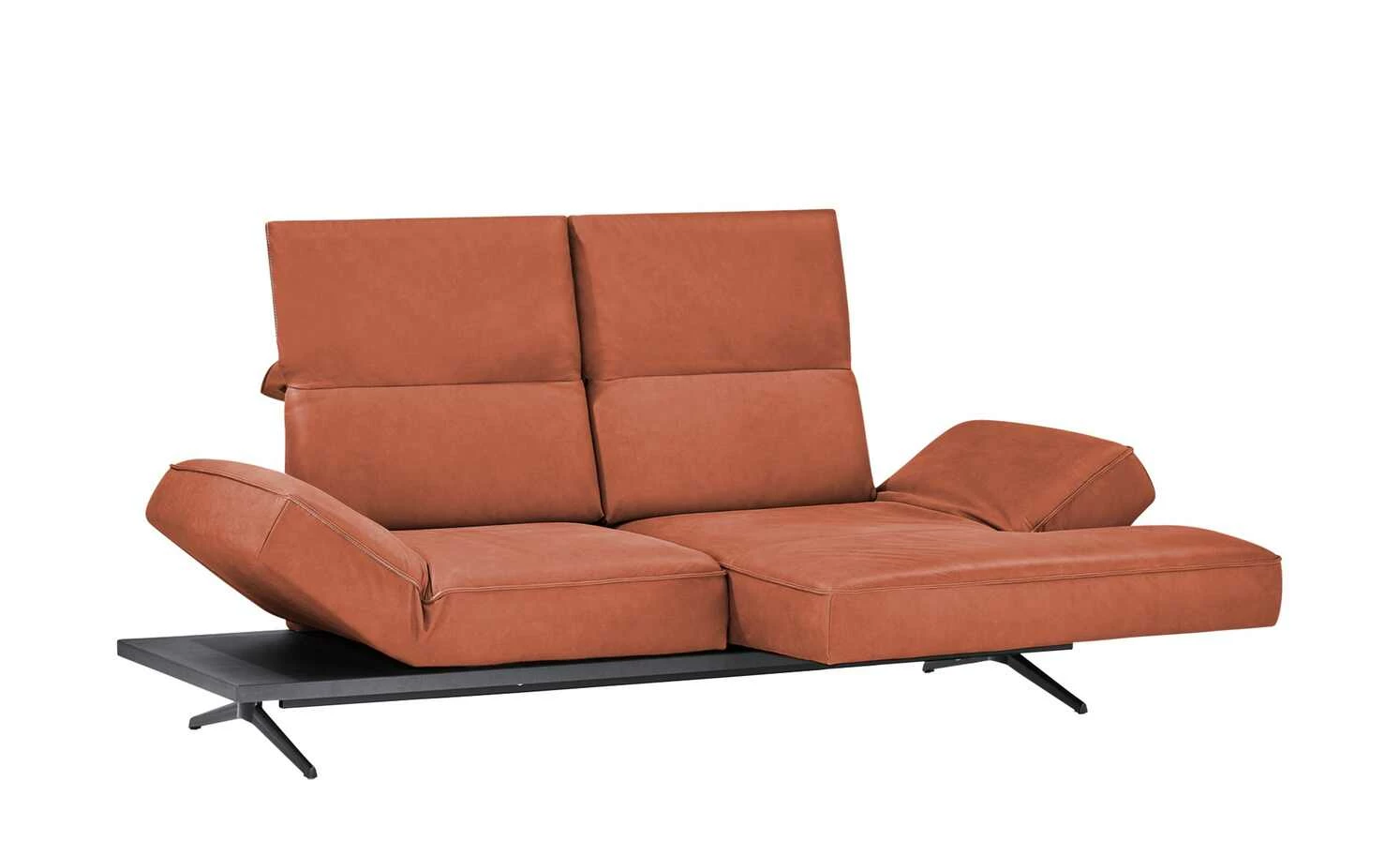 KOINOR Liegensofa Phoenix | Paprika (Orange) rechts, rechts ohne schwenkbarer Sitzfläche 8 KOINOR Liegensofa Phoenix | Paprika (Orange) rechts, rechts ohne schwenkbarer Sitzfläche – Bild 6