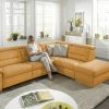 meinSofa Ecksofa Ivonne | Curry (Gelb) rechts ohne