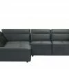switch Ecksofa Colombo | Schwarz links Grundfunktion