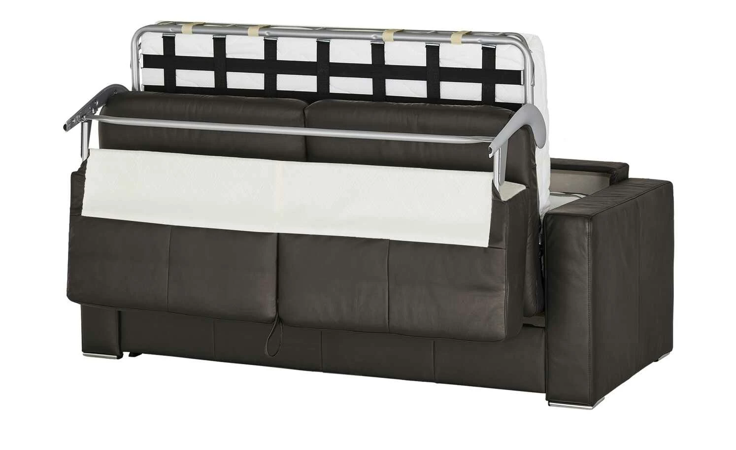 Betty Schlafsofa Betty | Dunkelbraun mit Kaltschaum-Matratze 7 Betty Schlafsofa Betty | Dunkelbraun mit Kaltschaum-Matratze – Bild 5