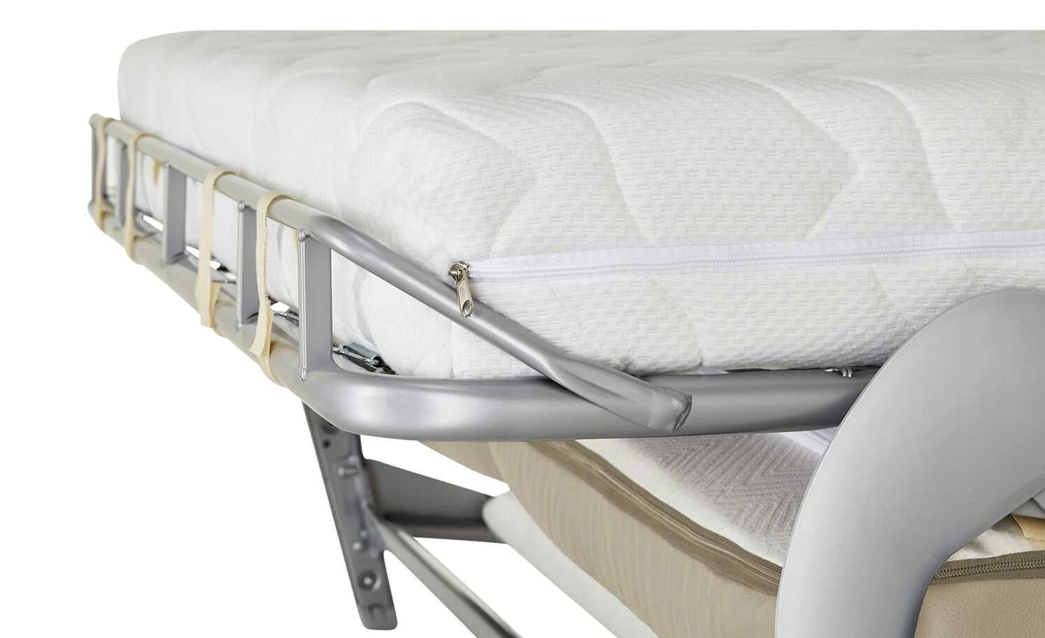 Betty Schlafsofa Betty | Schlamm (Beige) mit Kaltschaum-Matratze 10 Betty Schlafsofa Betty | Schlamm (Beige) mit Kaltschaum-Matratze – Bild 8