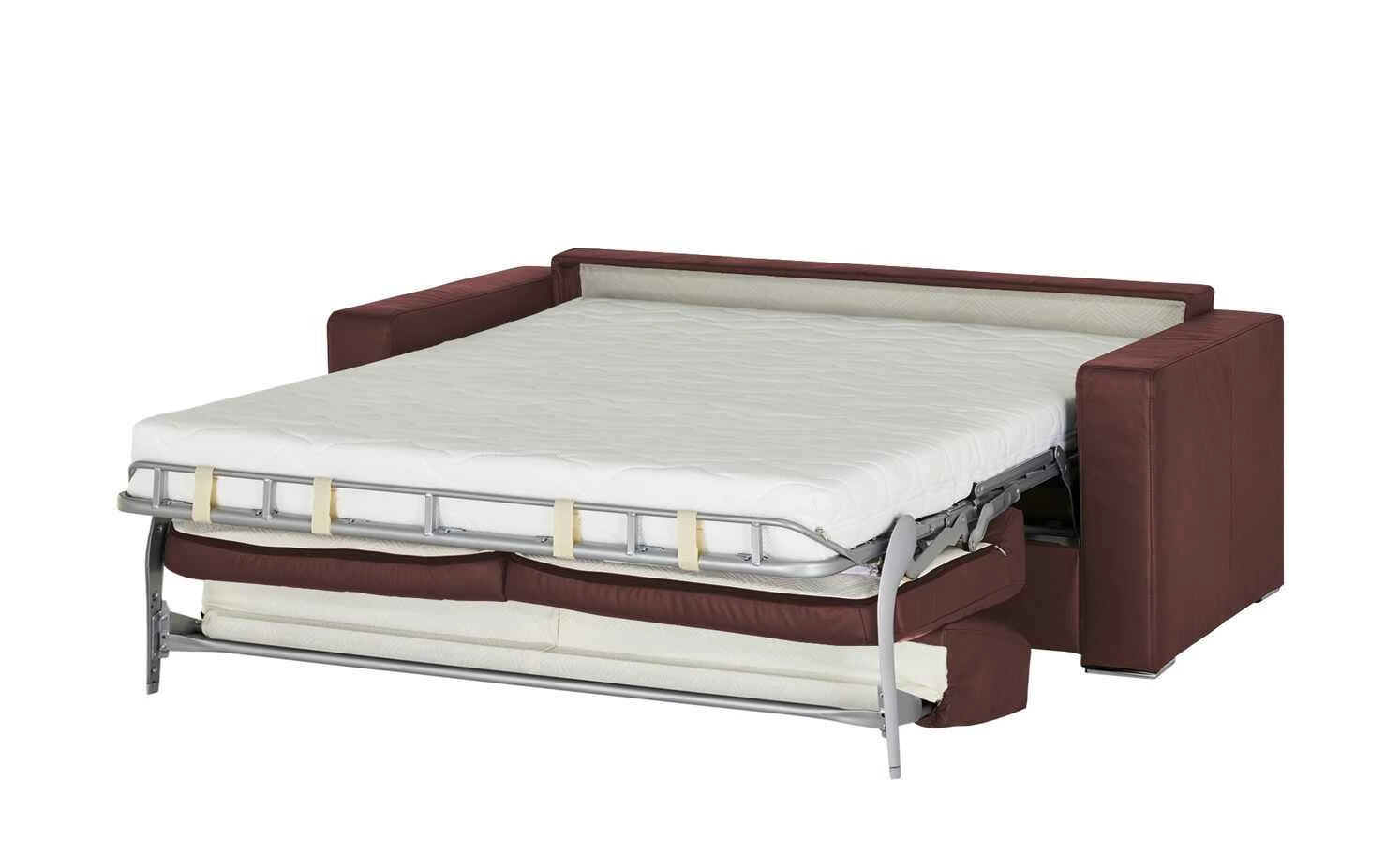 Betty Schlafsofa Betty | Dunkelrot mit Kaltschaum-Matratze 8 Betty Schlafsofa Betty | Dunkelrot mit Kaltschaum-Matratze – Bild 6