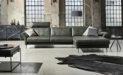 Ravensberger Werkstätten Ecksofa Domino | Anthrazit (Dunkelgrau) rechts