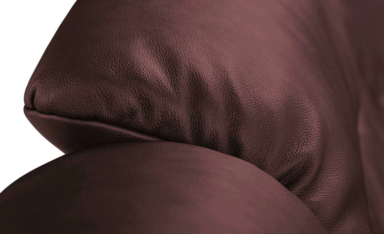 Polstermöbel Oelsa Komfort-Ecksofa aus Leder Andorra | Kirsch (Dunkelrot) links Erweiterte Funktion 9 Polstermöbel Oelsa Komfort-Ecksofa aus Leder Andorra | Kirsch (Dunkelrot) links Erweiterte Funktion – Bild 7