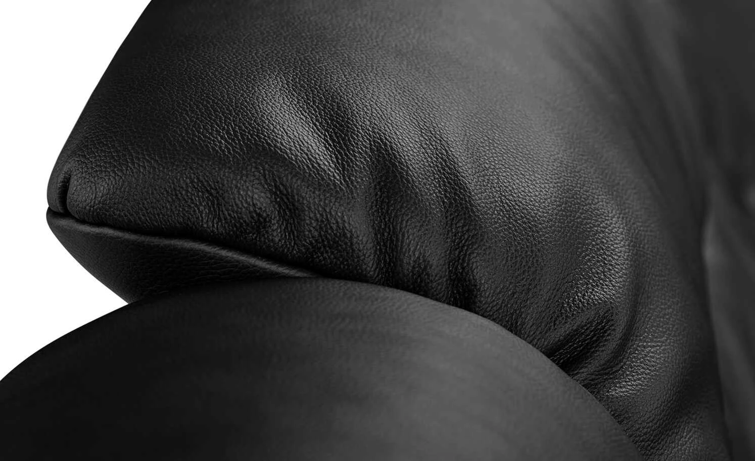 Polstermöbel Oelsa Komfort-Ecksofa aus Leder Andorra | Schwarz links Erweiterte Funktion 7 Polstermöbel Oelsa Komfort-Ecksofa aus Leder Andorra | Schwarz links Erweiterte Funktion – Bild 5