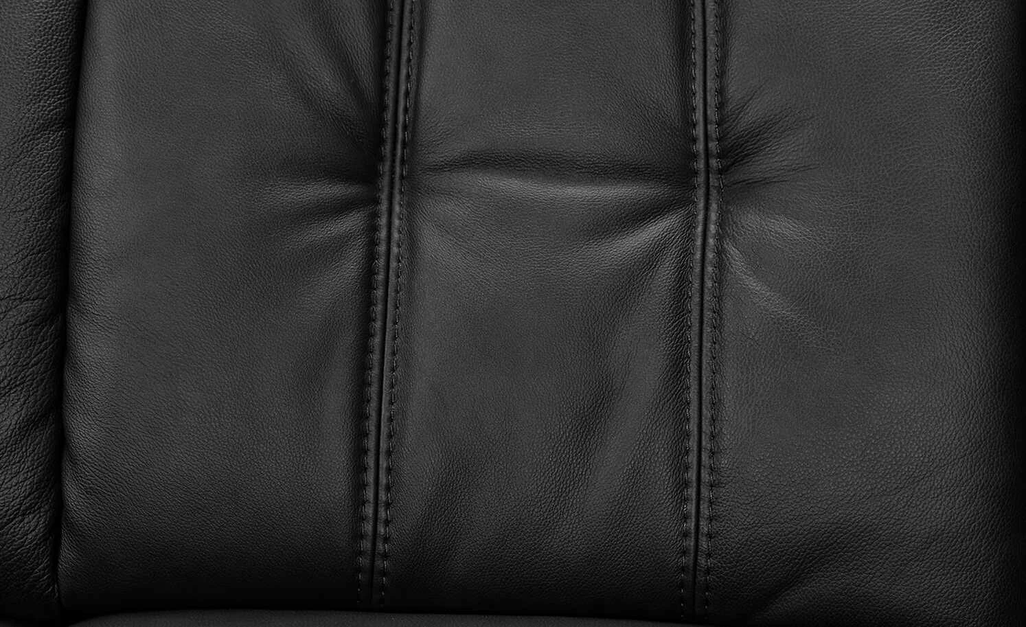 Polstermöbel Oelsa Komfort-Ecksofa aus Leder Andorra | Schwarz links Erweiterte Funktion 9 Polstermöbel Oelsa Komfort-Ecksofa aus Leder Andorra | Schwarz links Erweiterte Funktion – Bild 7