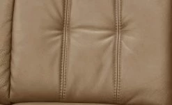 Polstermöbel Oelsa Komfort-Ecksofa aus Leder Andorra | Krokant (Hellbraun) links Erweiterte Funktion -Sofas Verkaufsladen 26409087 10 202011022251