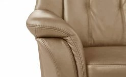 Polstermöbel Oelsa Komfort-Ecksofa aus Leder Andorra | Krokant (Hellbraun) links Erweiterte Funktion -Sofas Verkaufsladen 26409087 7 202011022251