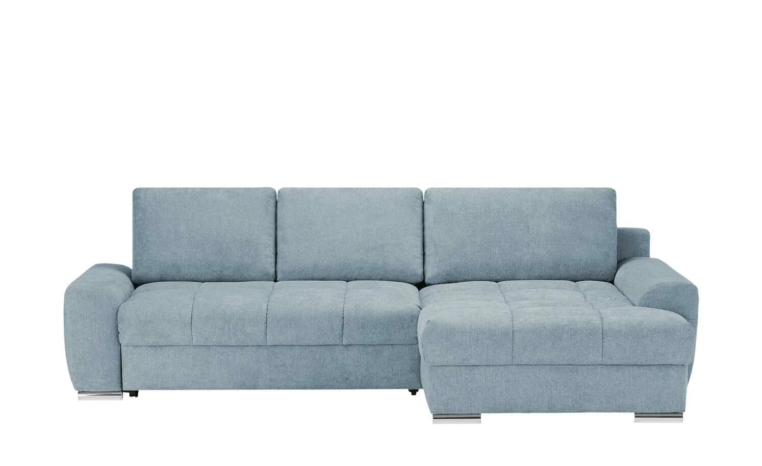 bobb Ecksofa Soumia | Blau rechts Mikrofaser 3 bobb Ecksofa Soumia | Blau rechts Mikrofaser