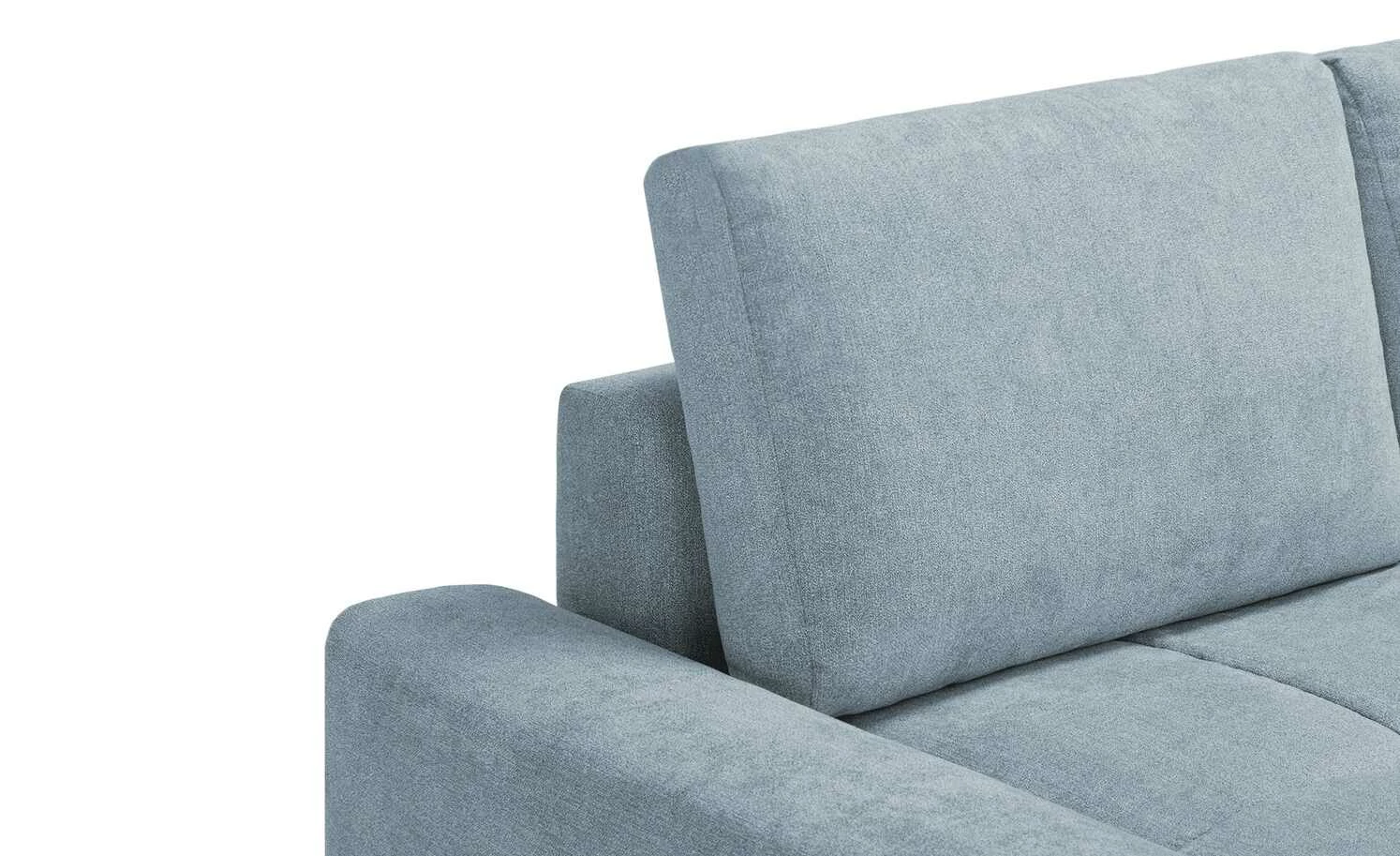 bobb Ecksofa Soumia | Blau rechts Mikrofaser 8 bobb Ecksofa Soumia | Blau rechts Mikrofaser – Bild 6