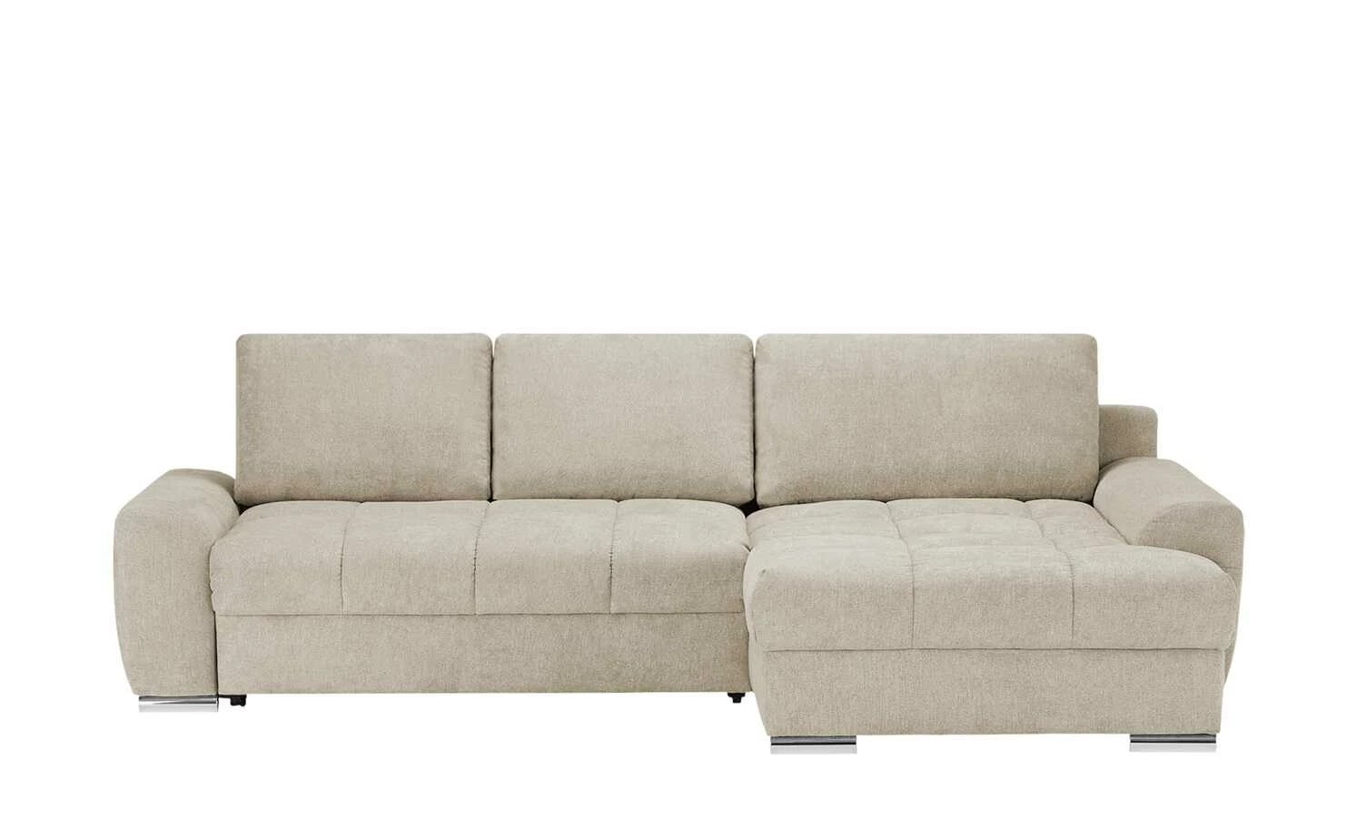 bobb Ecksofa Soumia | Beige rechts Mikrofaser 4 bobb Ecksofa Soumia | Beige rechts Mikrofaser – Bild 2