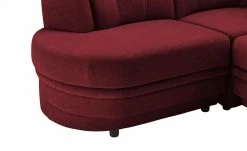 Polstermöbel Oelsa Ecksofa Andorra | Rot (Dunkelrot) links Grundfunktion -Sofas Verkaufsladen 26409301 5 202102261257