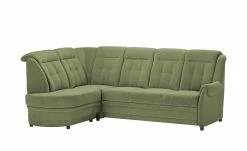 Polstermöbel Oelsa Ecksofa Andorra | Zeder (Dunkelgrün) links Grundfunktion -Sofas Verkaufsladen 26409302 9 202102261256