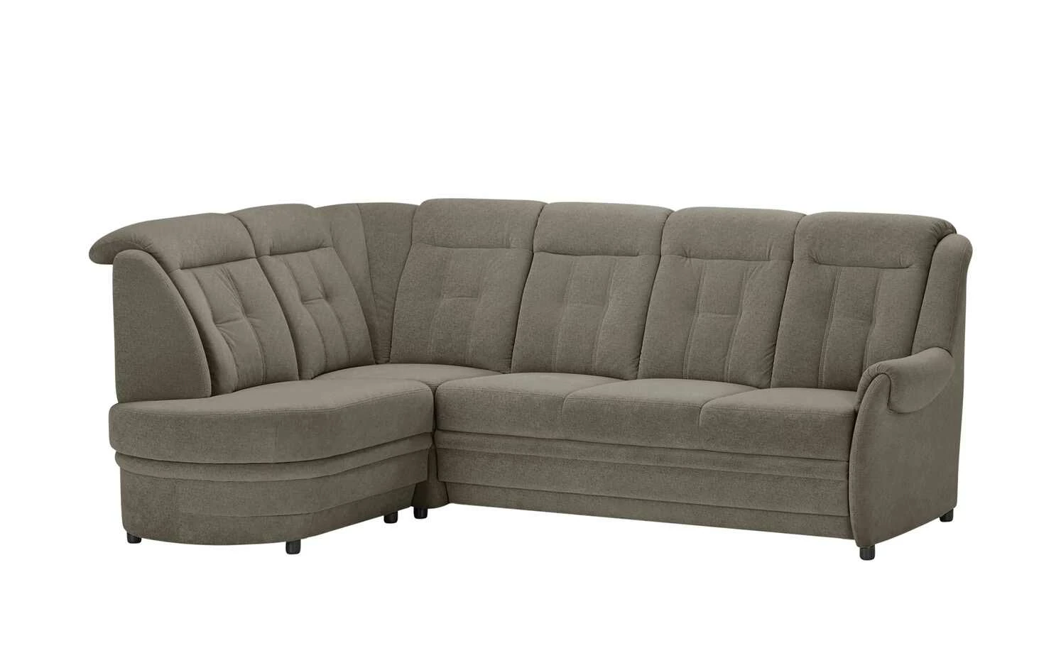 Polstermöbel Oelsa Ecksofa Andorra | Taupe (Grau-Braun) links Grundfunktion 5 Polstermöbel Oelsa Ecksofa Andorra | Taupe (Grau-Braun) links Grundfunktion – Bild 3