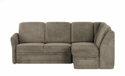 Polstermöbel Oelsa Ecksofa Luna | Taupe (Braun-Grau) rechts Grundfunktion