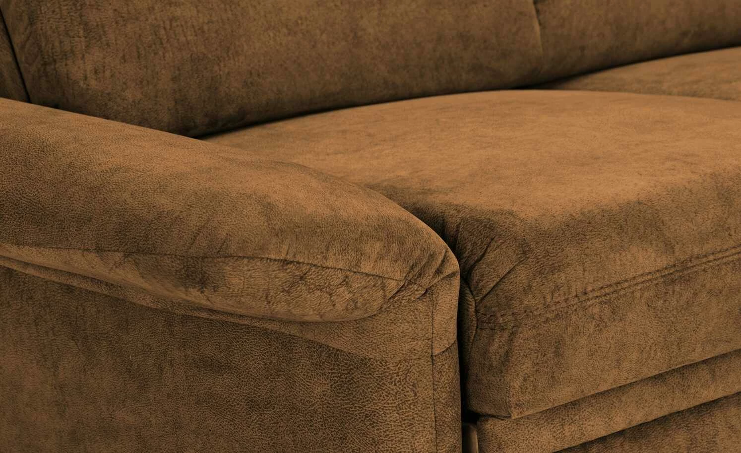 Polstermöbel Oelsa Ecksofa Luna | Cognac (Orange-Braun) rechts Grundfunktion 6 Polstermöbel Oelsa Ecksofa Luna | Cognac (Orange-Braun) rechts Grundfunktion – Bild 4