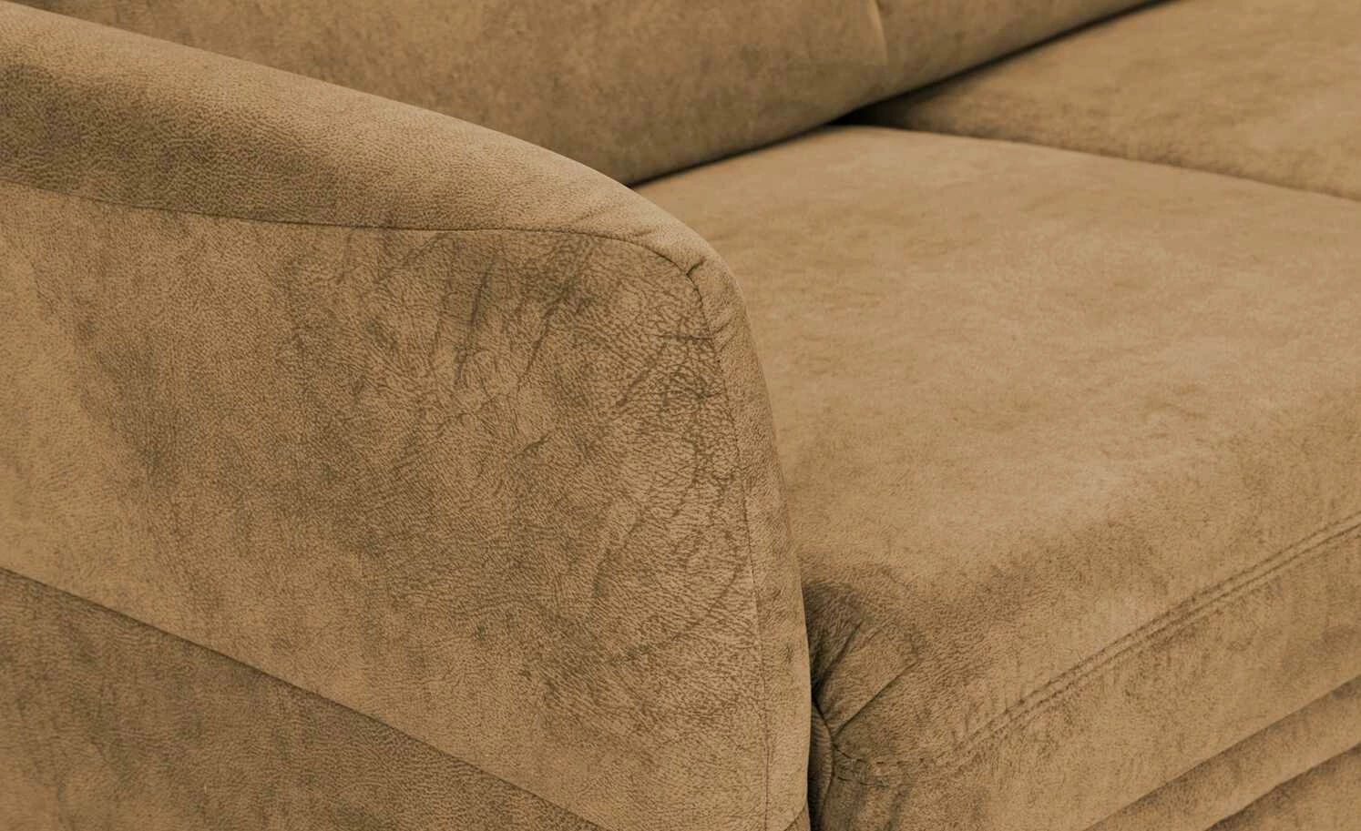 Polstermöbel Oelsa Ecksofa Luna | Camel (Hellbraun) rechts Grundfunktion 5 Polstermöbel Oelsa Ecksofa Luna | Camel (Hellbraun) rechts Grundfunktion – Bild 3