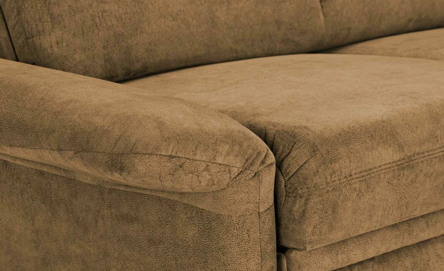 Polstermöbel Oelsa Ecksofa Luna | Camel (Hellbraun) rechts Grundfunktion 6 Polstermöbel Oelsa Ecksofa Luna | Camel (Hellbraun) rechts Grundfunktion – Bild 4