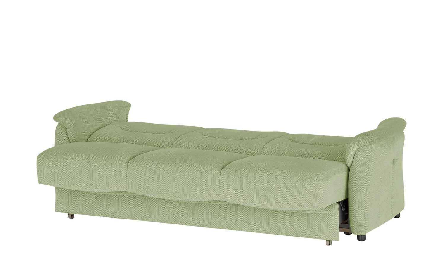 Polstermöbel Oelsa Schlafsofa Sarah | Lind (Hellgrün) Grundfunktion 6 Polstermöbel Oelsa Schlafsofa Sarah | Lind (Hellgrün) Grundfunktion – Bild 4