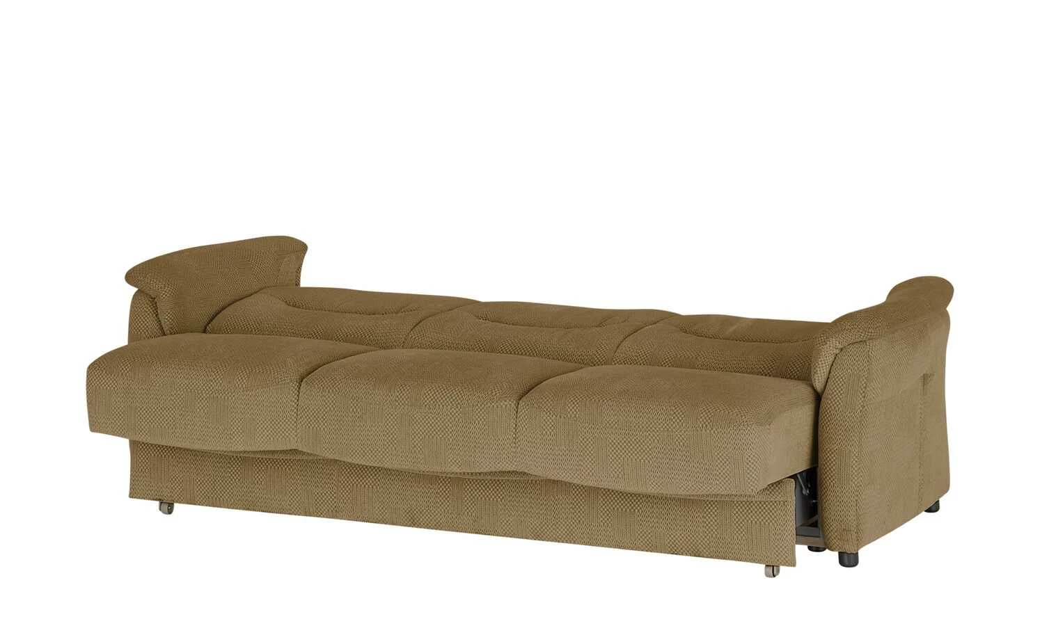 Polstermöbel Oelsa Schlafsofa Sarah | Crema (Braun) Grundfunktion 4 Polstermöbel Oelsa Schlafsofa Sarah | Crema (Braun) Grundfunktion – Bild 2