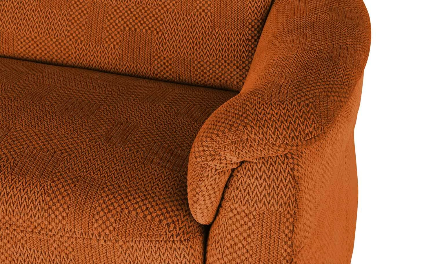 Polstermöbel Oelsa Schlafsofa Sarah | Rost (Orange) Grundfunktion 4 Polstermöbel Oelsa Schlafsofa Sarah | Rost (Orange) Grundfunktion – Bild 2