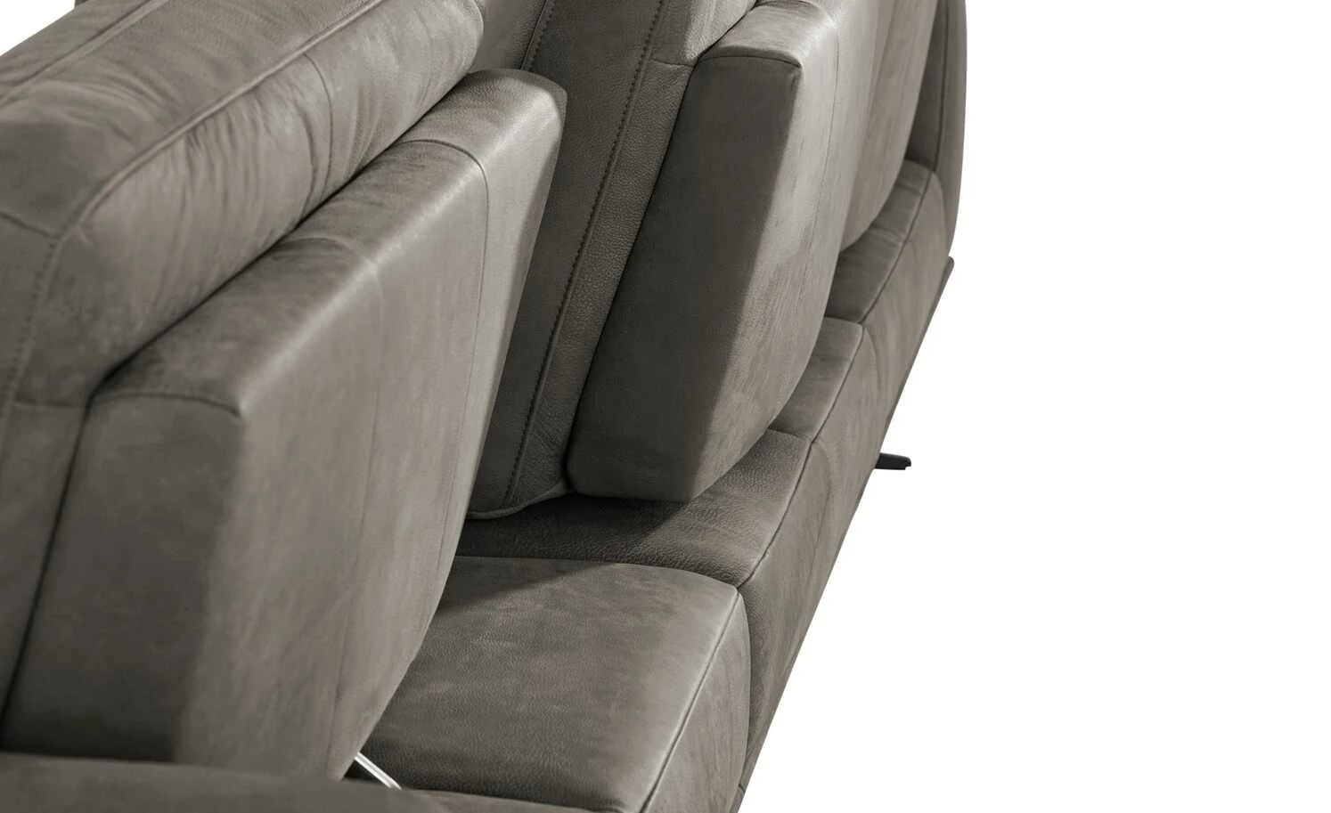 Gray & Jones Ledersofa Baltic Breeze One | Fango (Braun-Grau) rechts 13 Gray & Jones Ledersofa Baltic Breeze One | Fango (Braun-Grau) rechts – Bild 11