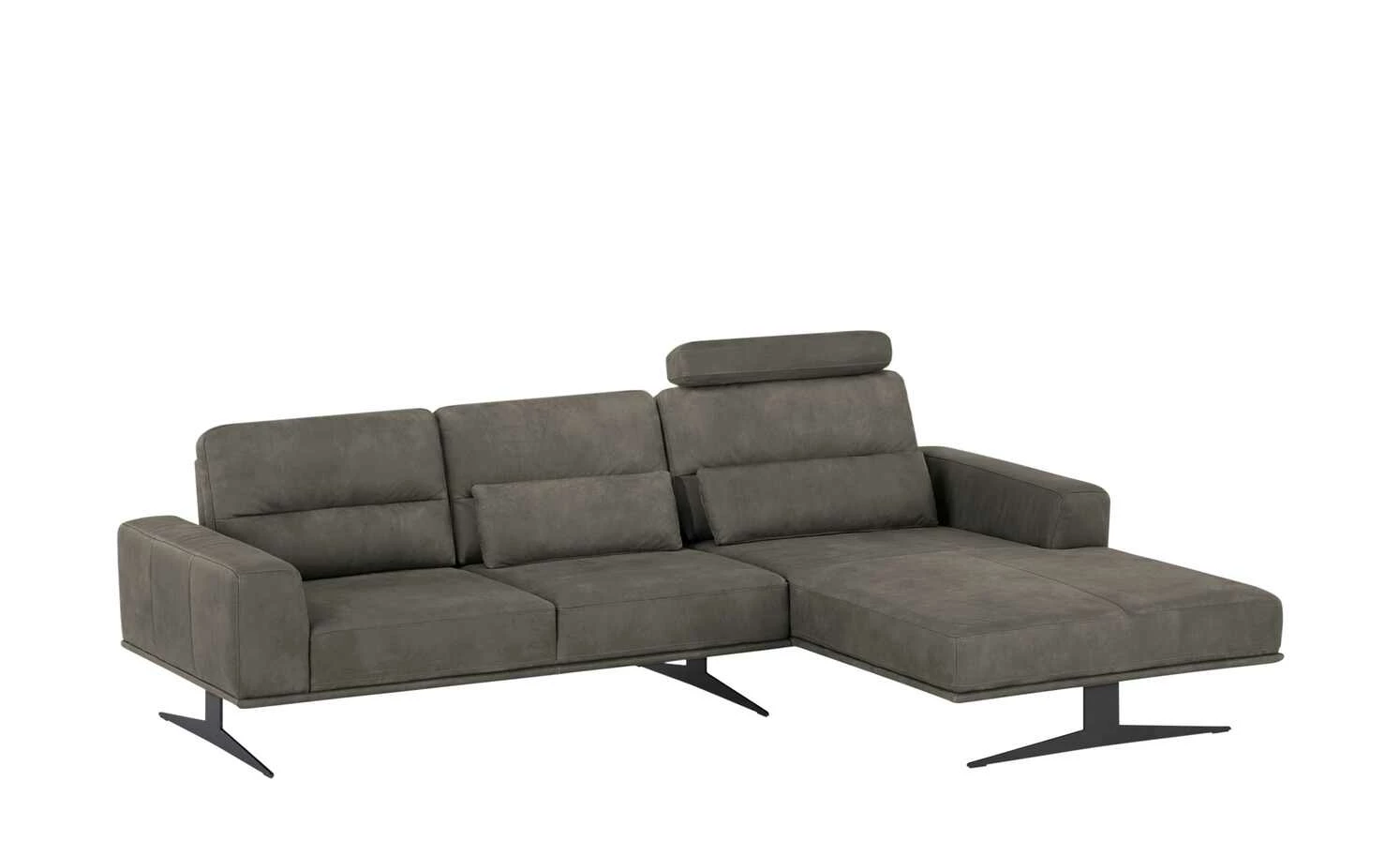 Gray & Jones Ledersofa Baltic Breeze One | Fango (Braun-Grau) rechts 7 Gray & Jones Ledersofa Baltic Breeze One | Fango (Braun-Grau) rechts – Bild 5