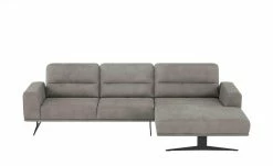 Gray & Jones Ledersofa Baltic Breeze One | Silver (Hellgrau) rechts