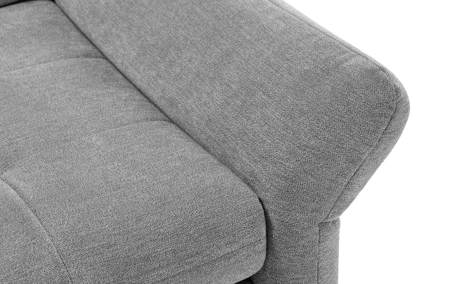 Lounge Collection Ecksofa Sally | Alu (Grau) links Grundfunktion 5 Lounge Collection Ecksofa Sally | Alu (Grau) links Grundfunktion – Bild 3