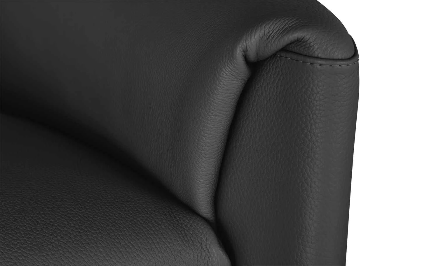 Ledersofa, niedrig Boavista | Ombra (Dunkelgrau) 5 Ledersofa, niedrig Boavista | Ombra (Dunkelgrau) – Bild 3