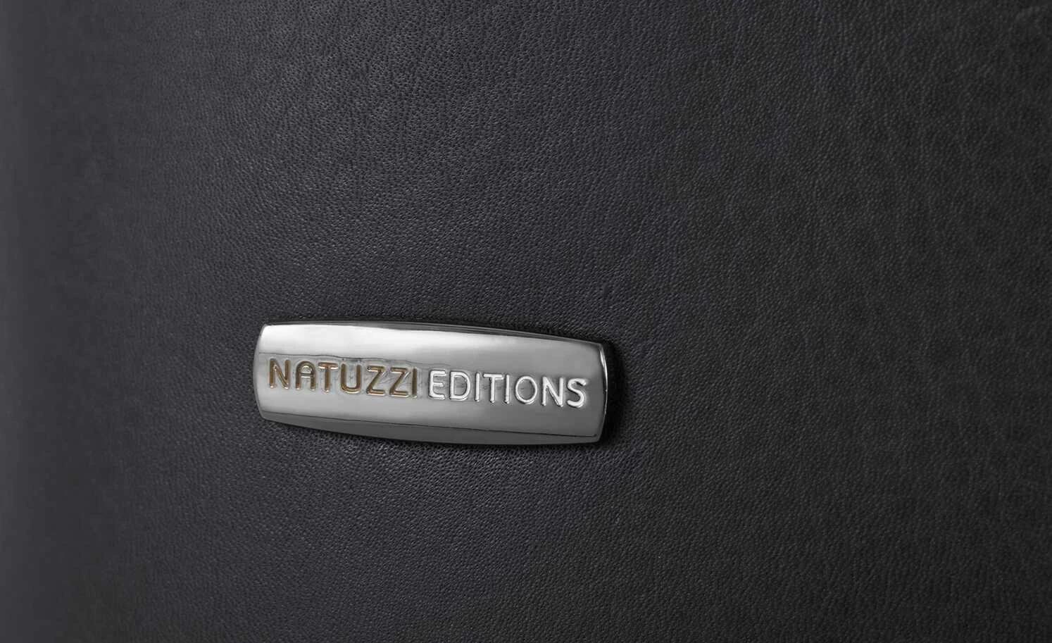 Natuzzi Editions Ledersofa Portento | Schwarz Grundfunktion 2 5 Natuzzi Editions Ledersofa Portento | Schwarz Grundfunktion 2 – Bild 3