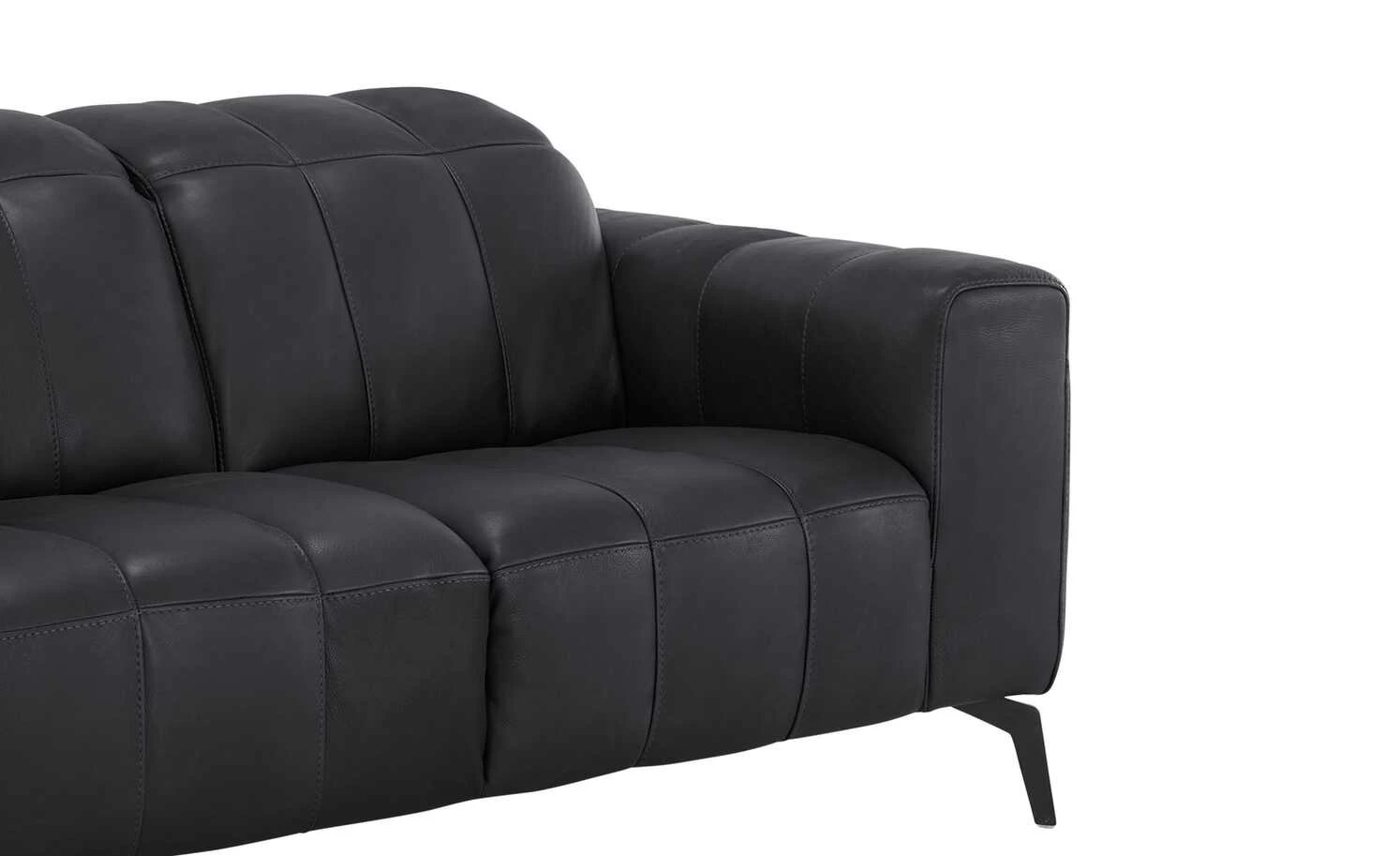 Natuzzi Editions Ledersofa Portento | Schwarz Grundfunktion 2 8 Natuzzi Editions Ledersofa Portento | Schwarz Grundfunktion 2 – Bild 6